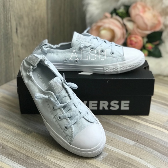 Converse Ctas Shoreline Slip Pure Platinum J/W - Picture 2 of 8